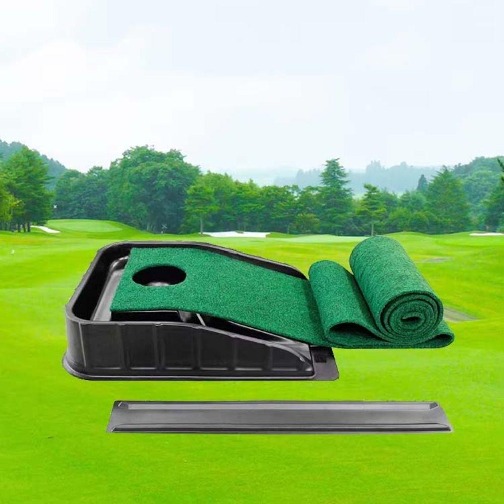 Fairway Trainer Putting Green Mat Auto Ball Return Golf Putter Trainer Golf Supplies