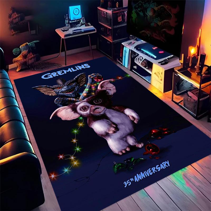Gremlins 35th Anniversary: Chaos Charm carpet Suitable for all seasons Living room and bedroom mats Doormat Protective pad Bathroom mat
