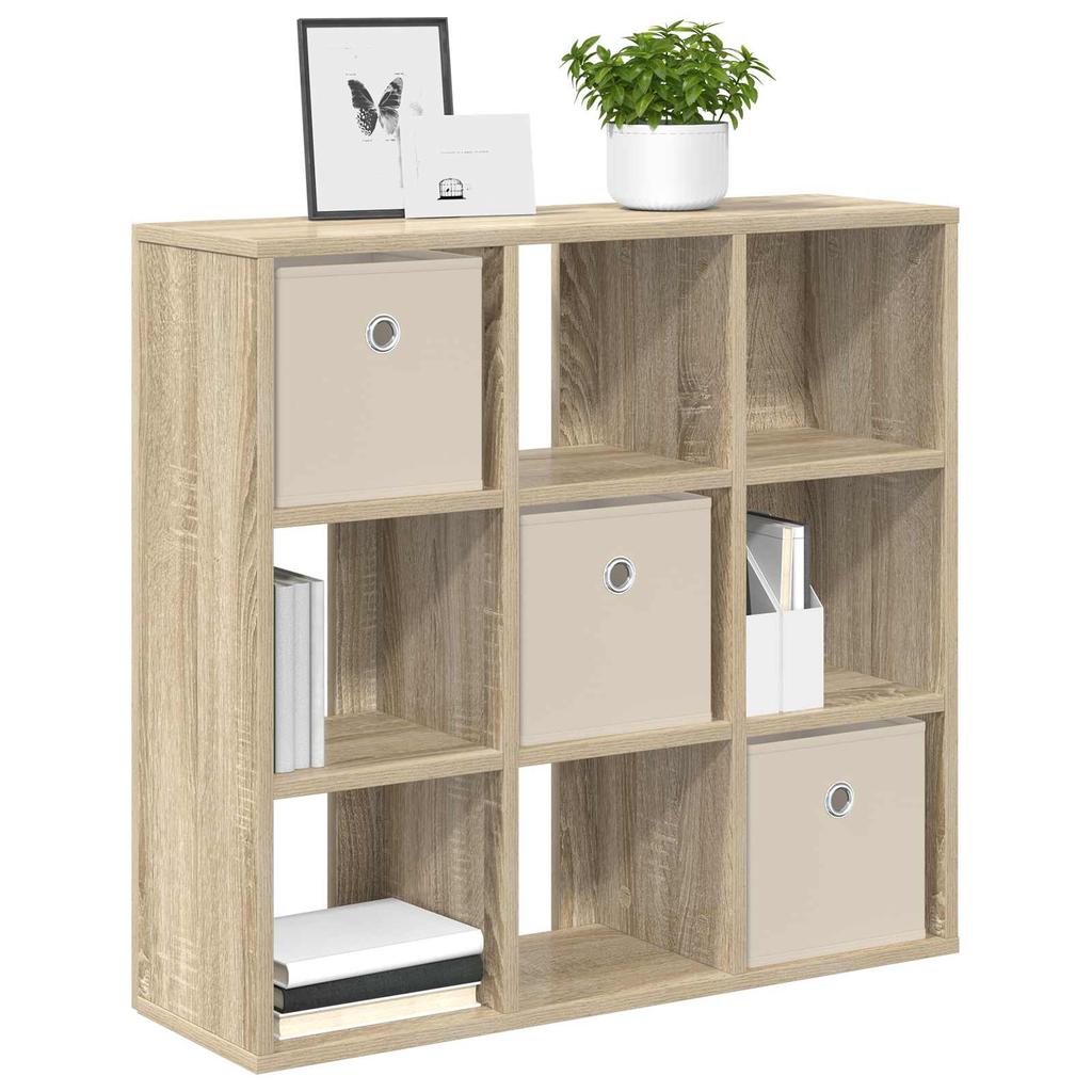 Sideboard with Drawers Sonoma Oak 73.5 x 24 x 69.5 cm
