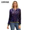 Long Sleeve Sequins Fashion Trend Baseball Jacket Cardigan Women's Jacket