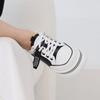 JiSyu Women S Soft Leather Starf Band String Platform SneakerS