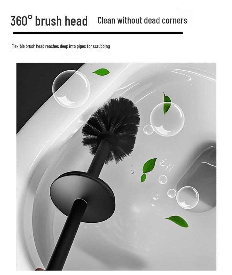 Напольный и настенный набор держателей для туалетной щетки из нержавеющей стали SUS304