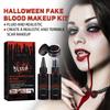 EELHOE Halloween Makeup Kit Special Effect Painting Fake Wax Scar Blood Scar Painting Fake Wax Set Makeup Party 130ml