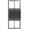 Vidaxl Душевая кабина в полоску, Эко, 90x70x180 см, Черная