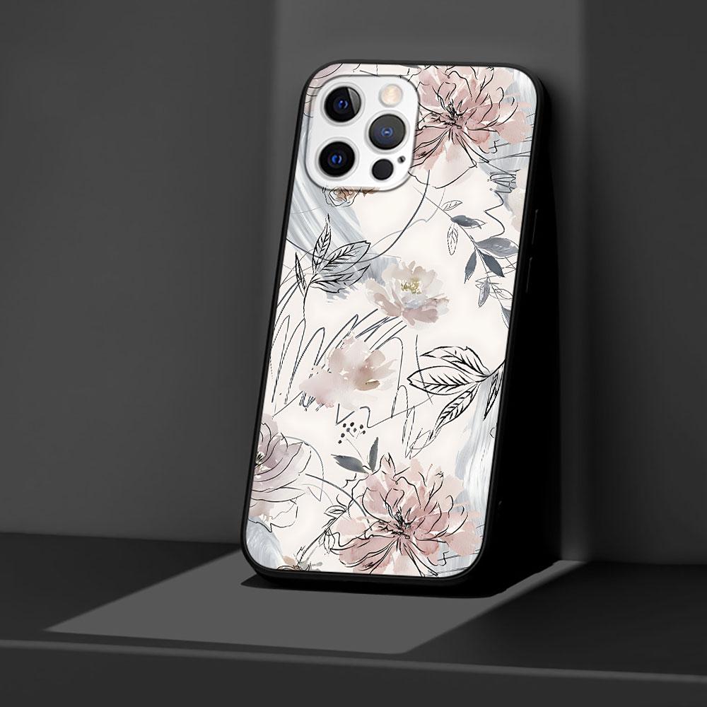 Розовое Сердце Любви Золотой Чехол для Apple iPhone 13 14 Plus 11 12 Mini 15 Pro Max 7 8 SE 2020 X XS XR Силиконовый Мягкий Чехол для Телефона