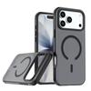 Простой повседневный магнитный чехол из ПК для iPhone 17 Pro Max 16 Plus, защита от отпечатков пальцев, ударопрочный, удобный захват, прочная крышка