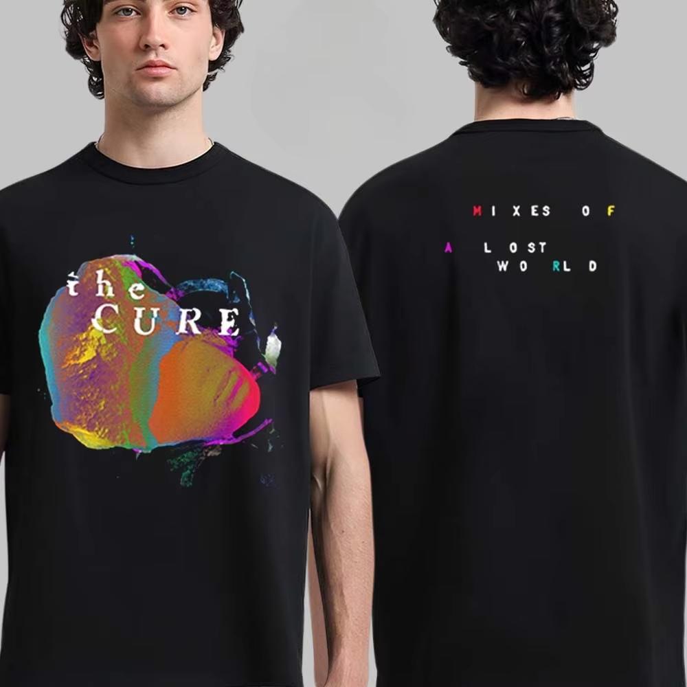 The Cure The Show Of A Lost World Graphic Tee Concert Poster Rock Streetwear Casual Unisex Top