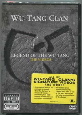 DVD КЛАНА WU-TANG; ДЖО ПЕРОТА - Легенда Ву-Танга: Видеоклипы 82876814239 BMG 2006 США Рэп и хип-хоп/R&B Б/У