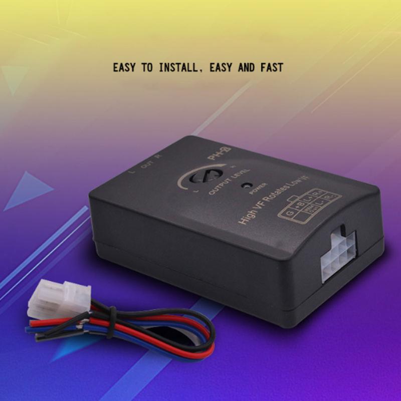 Car Rca Stereo Output Audio Converters Signal Ph-2 High To Low Level Summing Output Converter Wiring