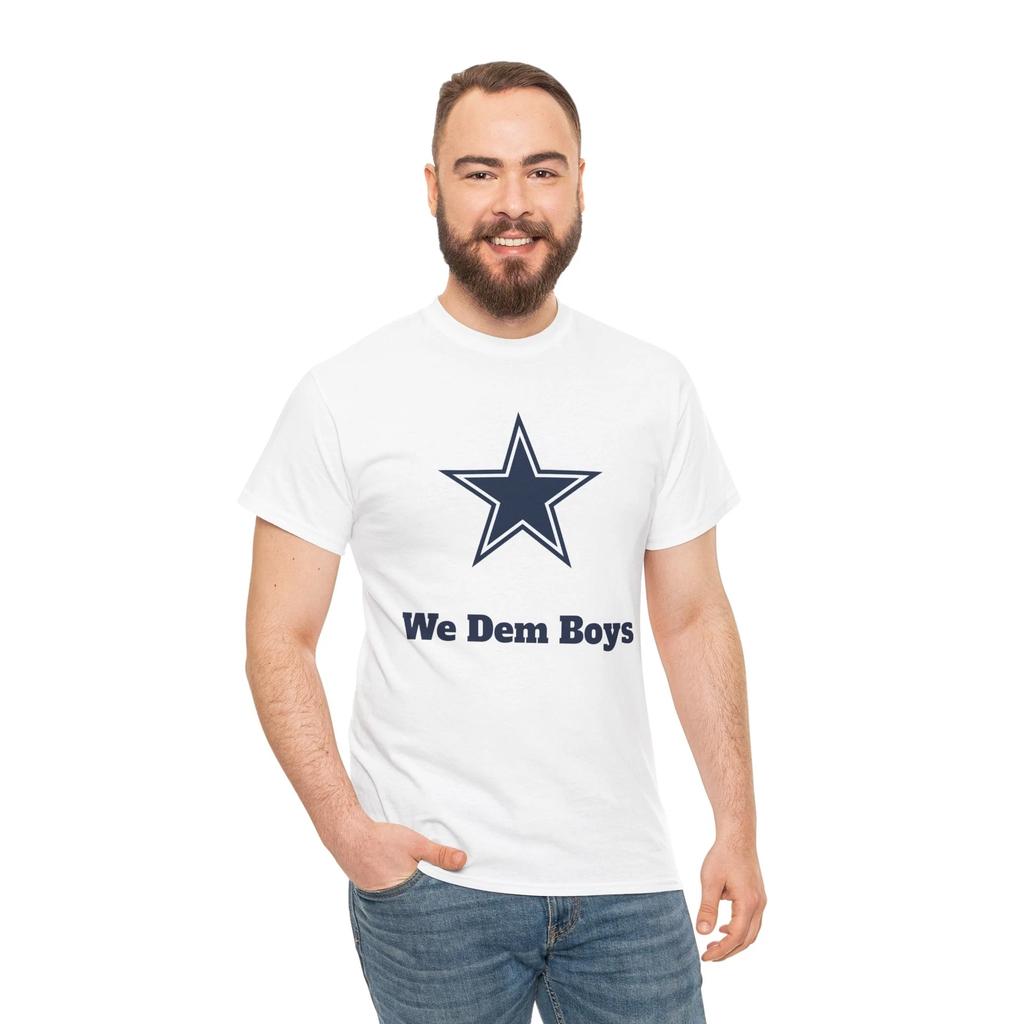 Dallas Cowboys T-Shirt We Dem Boys White Unisex Football Season Fan Favorite