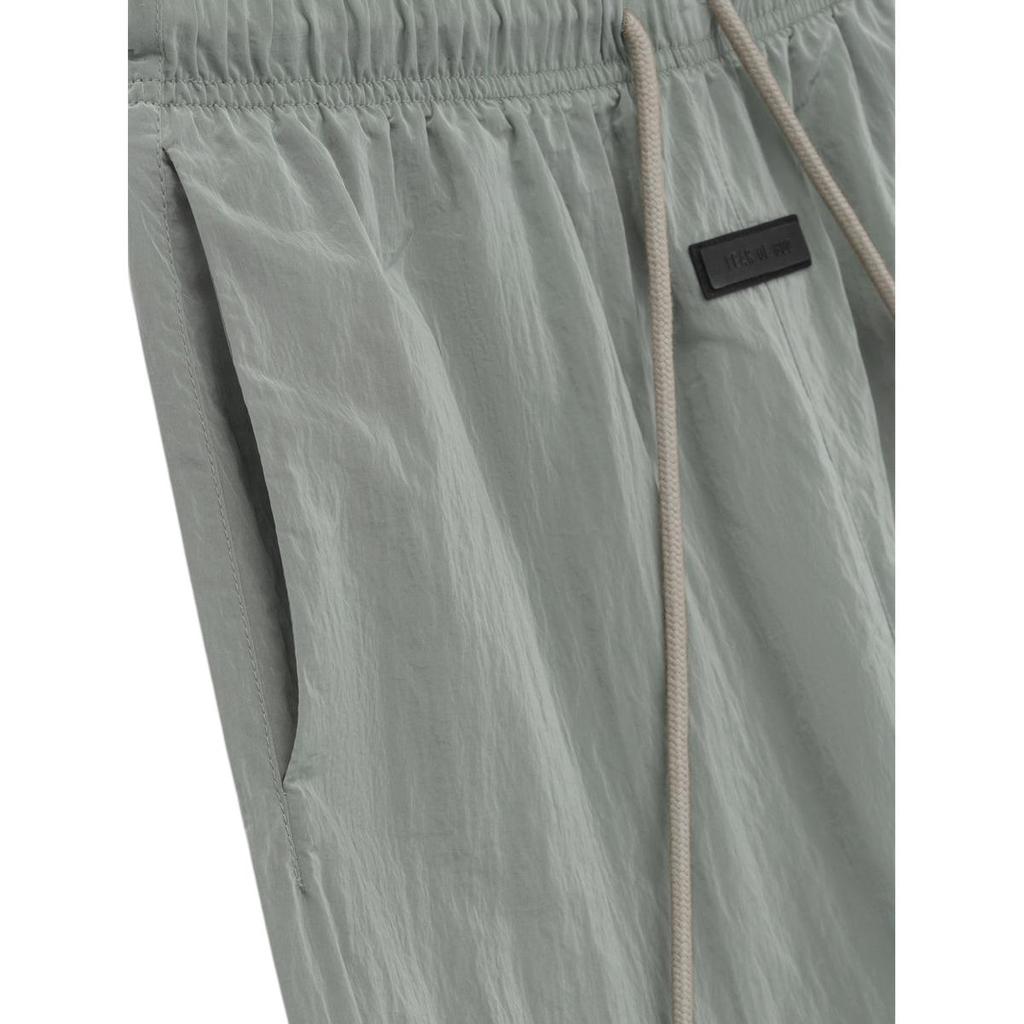 Fear of God Essentials Складные нейлоновые спортивные штаны Seal Мужские Брюки Серый 130SP244245F