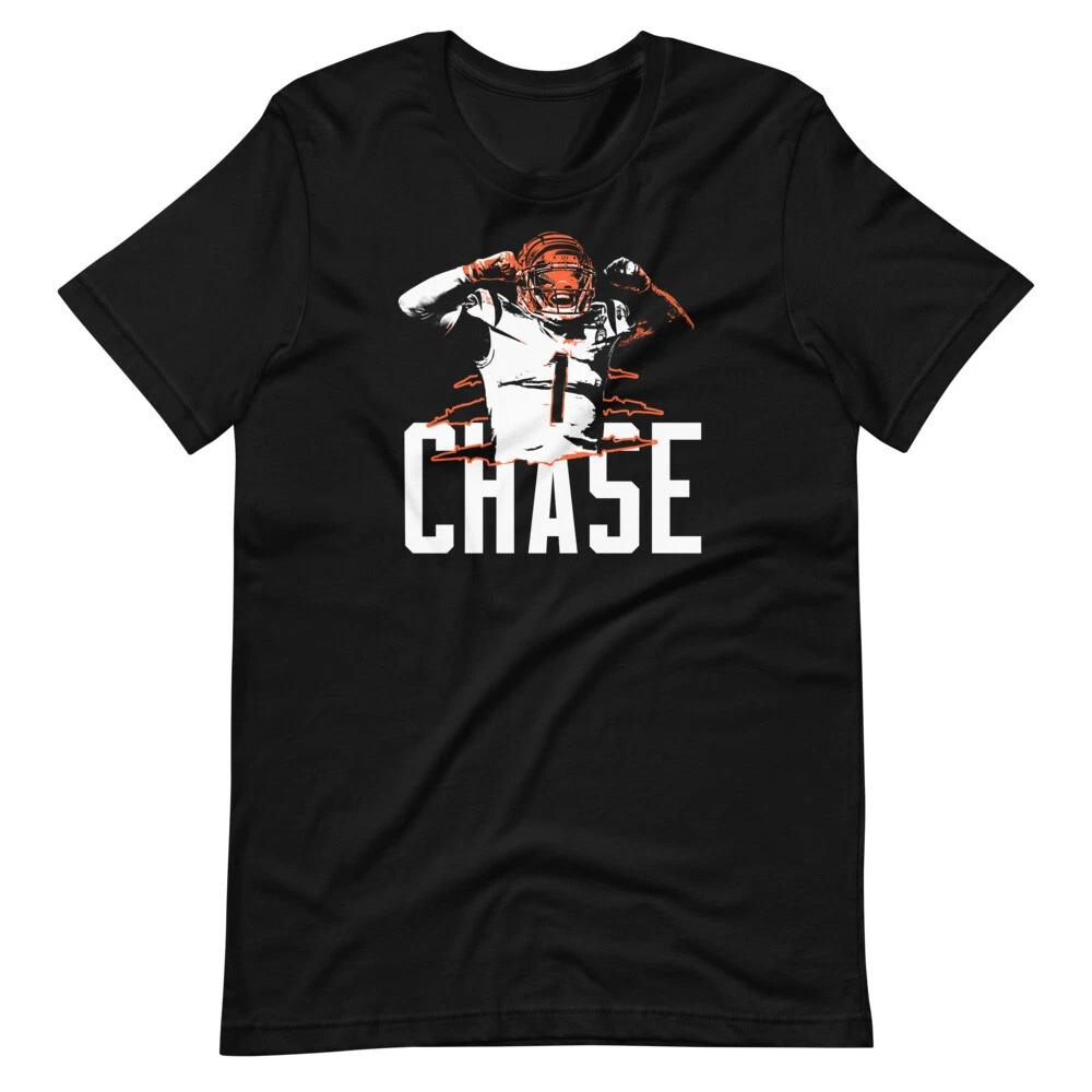 Ja'Marr Chase Jamarr Bengals Football Fan Art Graphic Tee Short-Sleeve T-Shirt