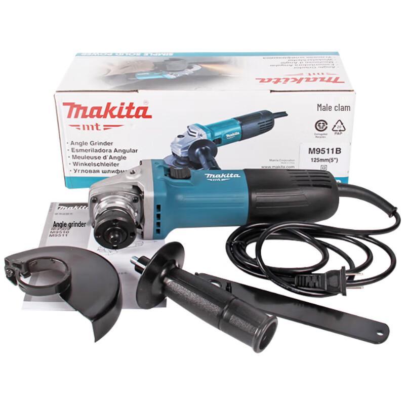 Makita Угловая шлифмашина сетевая вилка CN (адаптер в комплекте)