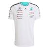 Мужская футболка с коротким рукавом Mercedes-AMG Petronas Formula One Team, однотонная, влагоотводящая, быстросохнущая, для мотоцикла, мужские рубашки KE5324