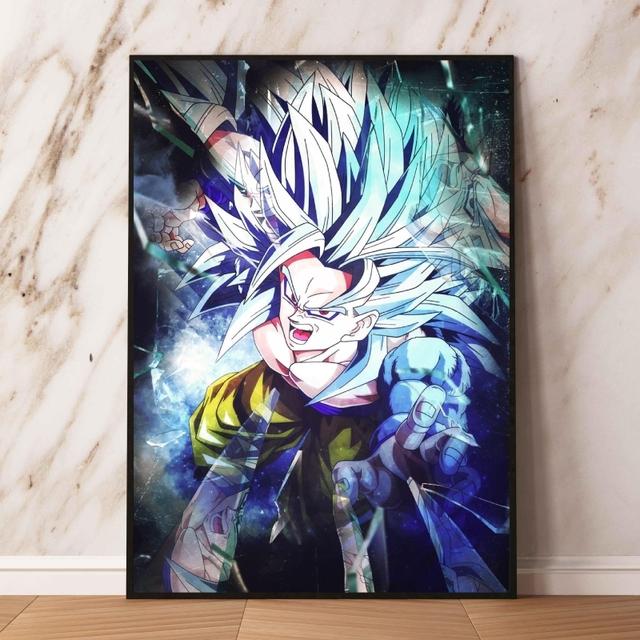 Холст HD принты Son GokuKaKaRot друзья подарки настенное искусство декоративные картины классические картины
