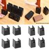 Pack of 4 Multipurpose 2Inch Bed Risers Furniture Lift Support Convenient Accessory for Sofa Table Chair Desk Use