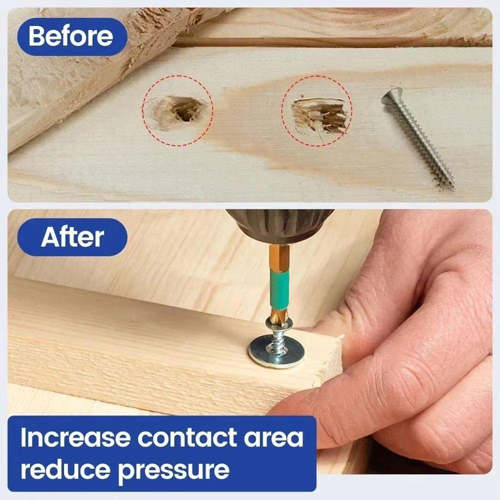 180 шт./кор. плоская шайба из нержавеющей стали, многоразмерные плоские шайбы, кольцо, прочная прокладка для винта