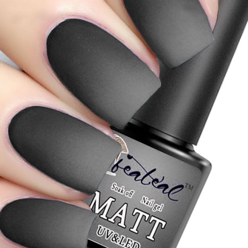 УФ-гель польский Soak Off Matte Top Coat Rubber Top