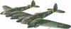Планер Roden Luftwaffe Heinkel, буксируемый двухфюзеляжный транспортный самолет, пластиковая модель RE14346 1/144 He111Z-1