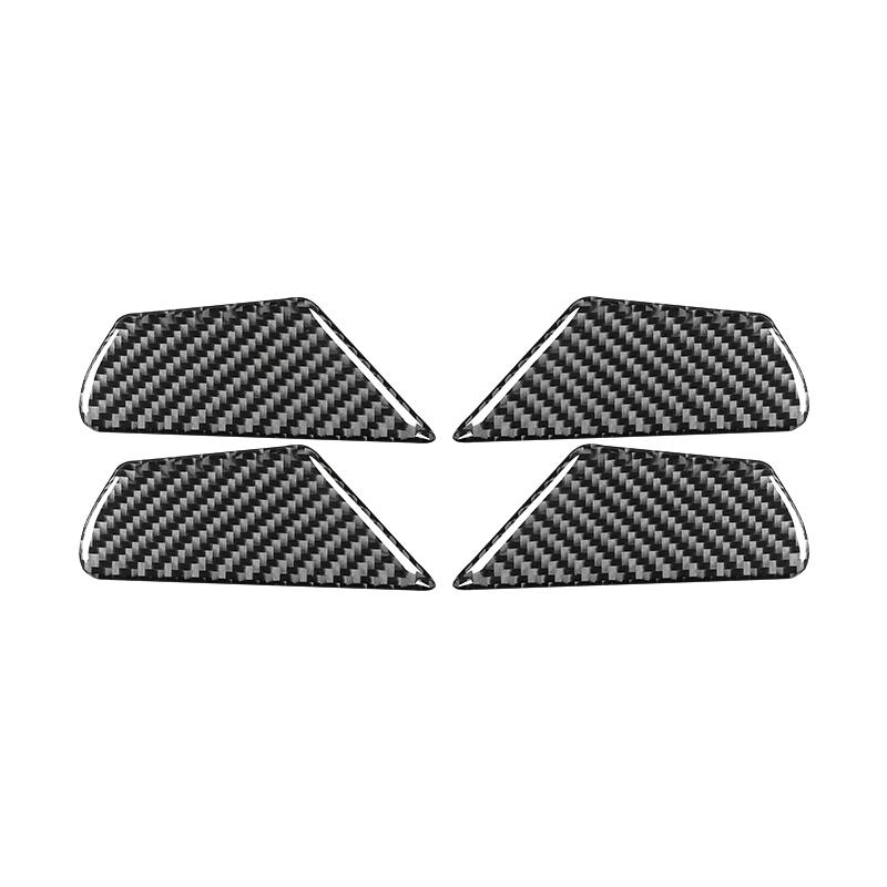 Для Volkswagen Vw Golf 7 Gti Mk7 2013- Автомобильная дверная ручка из углеродного волокна, отделка, наклейка, декоративная крышка, автомобильные аксессуары