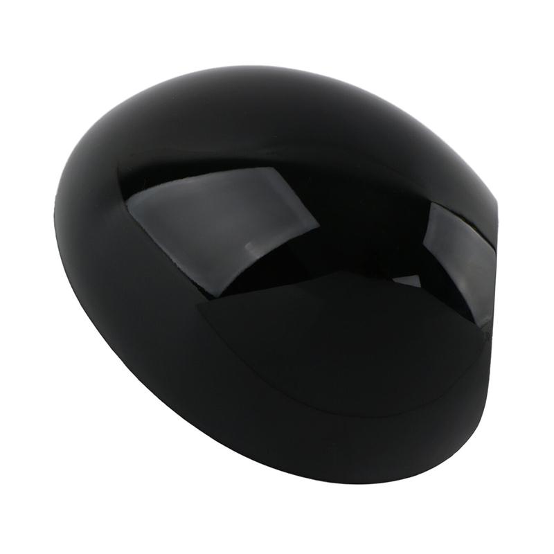 Glossy Black ABS Mirror Housing Cover for Mini Cooper R55 R56 R57 R58 R60 R61 Fits 2007 2008 2009 2010 2011 2012 2013 2014