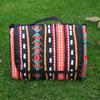 Ethnic Style Picnic Blanket Oxford Cloth Waterproof Outdoor Camping Mat Beach Picnic Cloth Portable Travel Camp Carpet