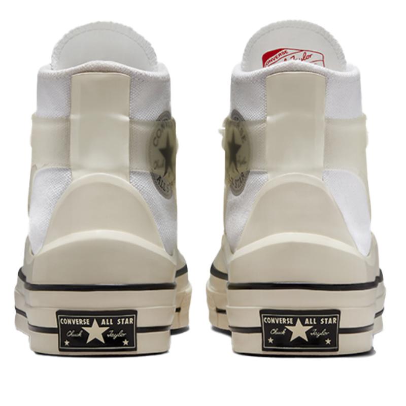 Converse Chuck Taylor All Star 1970s Utility Deconstructed Trendy High Top Espadrilles Unisex White