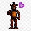 Fnaf 1 Freddy Ultimate Custom Night Freddy Fazbear's Pizzeria Simula Iron-on Transfers For Clothing Tshirt Bag Heat Transfer Stickers Iron On Patches