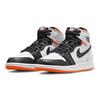 Детские кроссовки Air Jordan 1 Retro High OG GS Electro Orange Белый Черный 575441-180