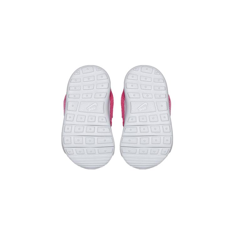 Nike Roshe One Slip Resistant Cushioning Abrasion Resistant Low top Toddler Shoes Pink White Infant And Toddler 749425-609