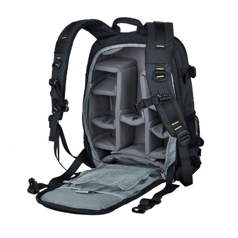 Waterproof DSLR Camera Backpack With Large Capacity Dual Shoulder Straps Shockproof Anti-Theft Travel Photography