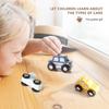 Jigsaw Montessori Puzzles Toys Pattern Cognitive Car Shape Puzzle Board Boys Girls