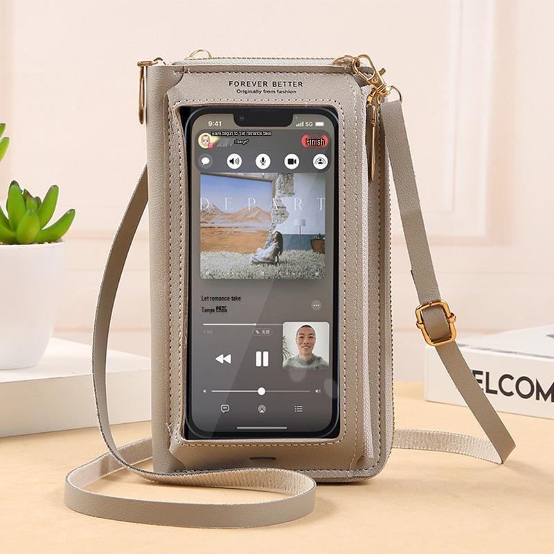 2025 Women's Anti-theft Versatile Crossbody Touch Screen Mobile Phone Bag & Wallet