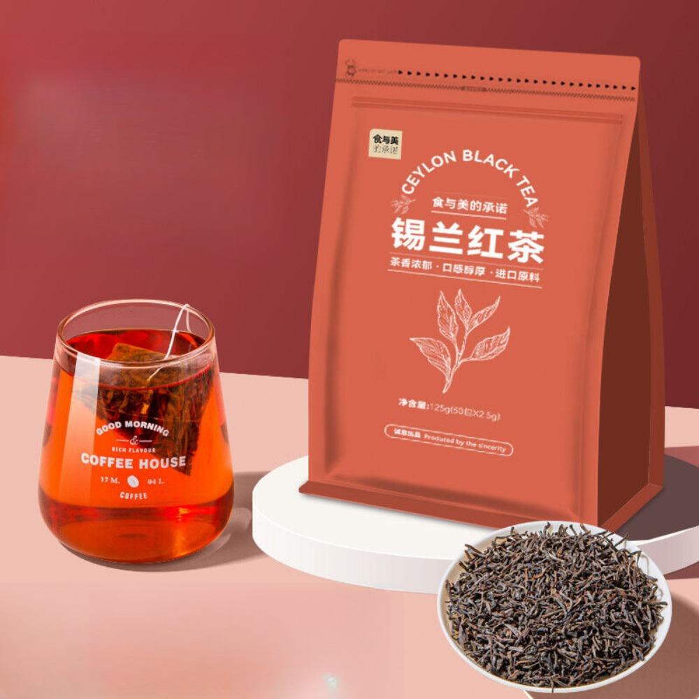 Шри-Ланка Цейлонский черный чай в пакетиках Ароматный чай для молочных чайных магазинов
