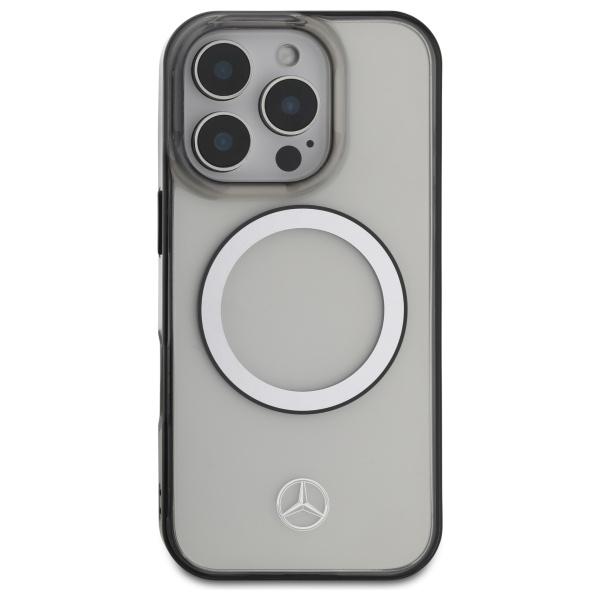 Mercedes Mehmp16L23Huokc Iphone 16 Pro   6.3 Transparent Hardcase Printed Logo Magsafe