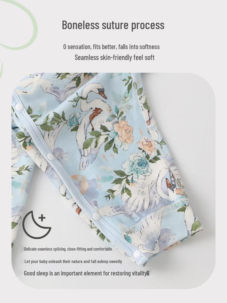 Унисекс детский ромпер из шерсти и шелка: Теплый, утепленный осенне-зимний комбинезон для ползания для новорожденных