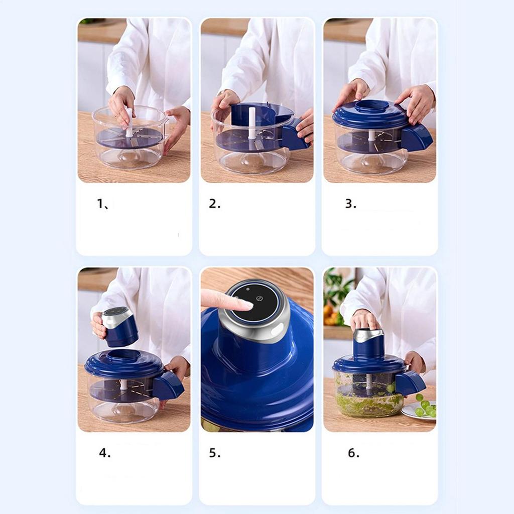 Автоматическая электрическая овощечистка Интеллектуальная машина для чистки Портативная беспроводная Овощечистка для винограда томатов чеснока Домашний кухонный гаджет