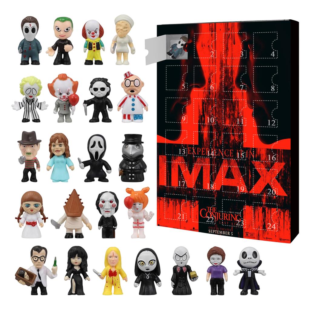 Хэллоуин Адвент-календарь, Хэллоуин Календарь обратного отсчета Для детей и взрослых с 24 шт. Классические коллекционные фигурки кукол, Кукла перед Рождеством