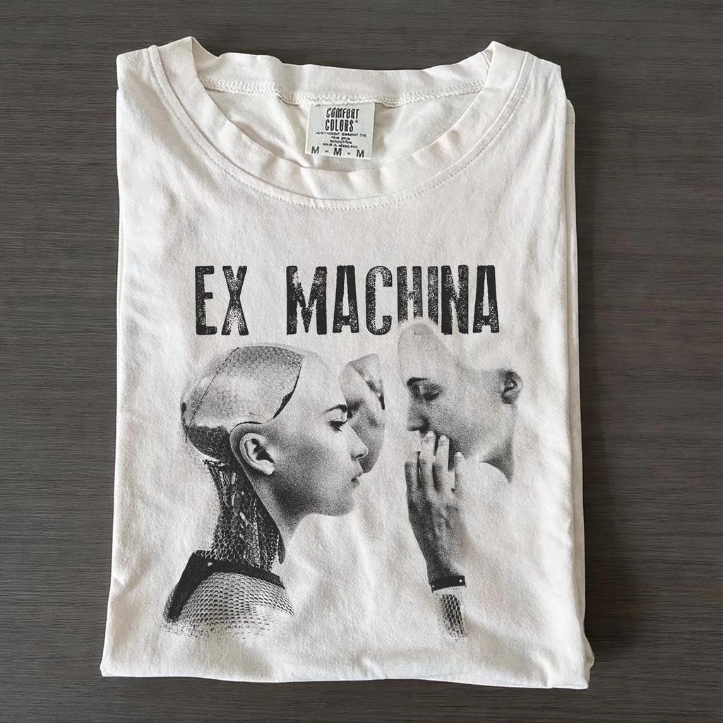 Ex Machina Shirt, Sci-Fi Movie T-Shirt, Retro Ava AI Robot Graphic Tee, Vintage A24 Film Shirt, Gift for Movie Lover