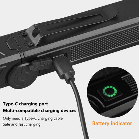 LED Work Light Super Bright High Lumens Compact Portable Rechargeable