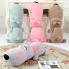 1pc 65cm Cute Patch Lying Dog Plush Toy Stuffed Cartoon Teddy Dog Plush Pillow Doll Kids Baby Dog Pu