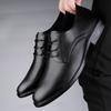 Fashion New Trendy Men's Oxford Shoes Classic Male Casual Shoes Non-Slip Formal Dress Footwear Lace-Up Man Business Derby Shoes Sneakers