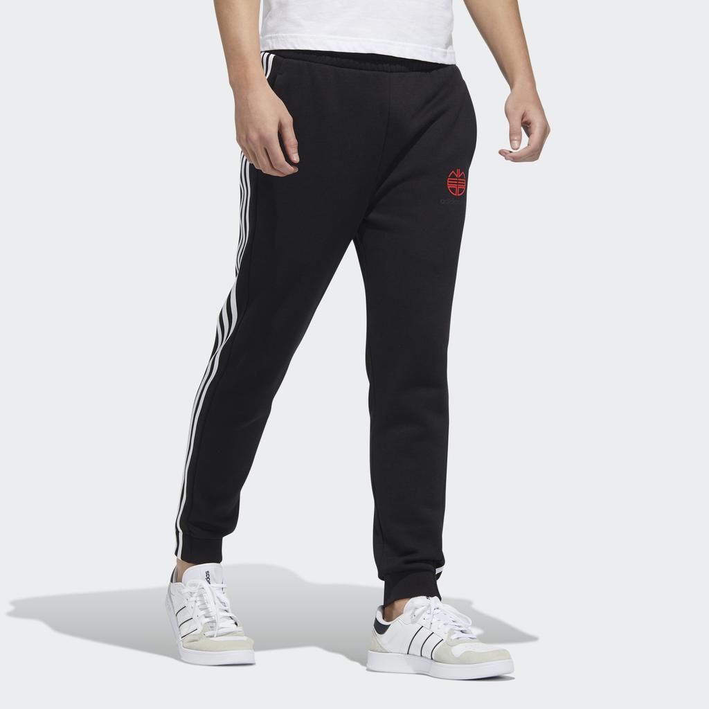 Adidas Neo Essential Вязаные спортивные брюки с манжетами Мужские брюки черные H52971