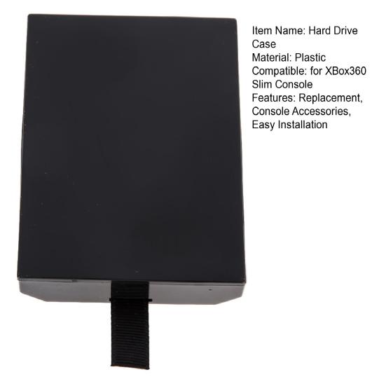 Корпус для жесткого диска, совместимый с консолью XBox360 Slim, Защитная крышка-оболочка для корпуса HDD, Замена