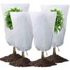 80x120cm Winter Plant Protection Bag Nonwoven Fabric Winter Plant Frost Cover  Winter