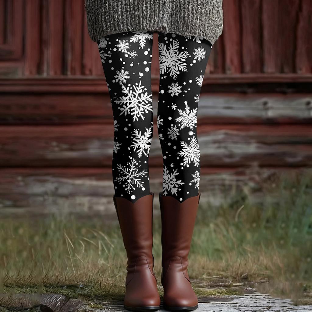 Женские повседневные модные уличные брюки для йоги с принтом на Хэллоуин, облегающие эластичные укороченные брюки