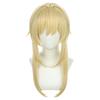 Genshin Impact Hotaru Wig, Heat-Resistant, Cosplay Wig with Net, for Events, School Festivals, Cultural Festivals, and Photo Shoots, Traveler Costume