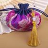 Retro Pattern Jewelry Storage Bag Jewelry Packaging Chinese Style Sachet  Bedroom Decoration