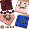 Foam Rose Flower Wedding Centerpiece Accessories With Stem For Home And Outdoor Decor