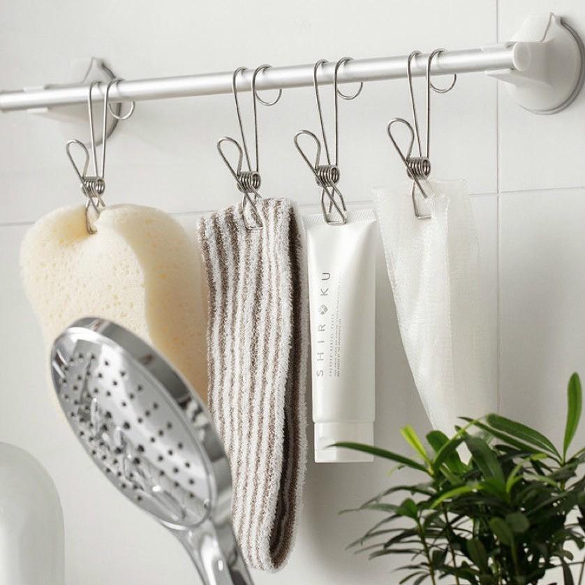 5 шт. прищепка из нержавеющей стали с крючком для дома и кухни ARI